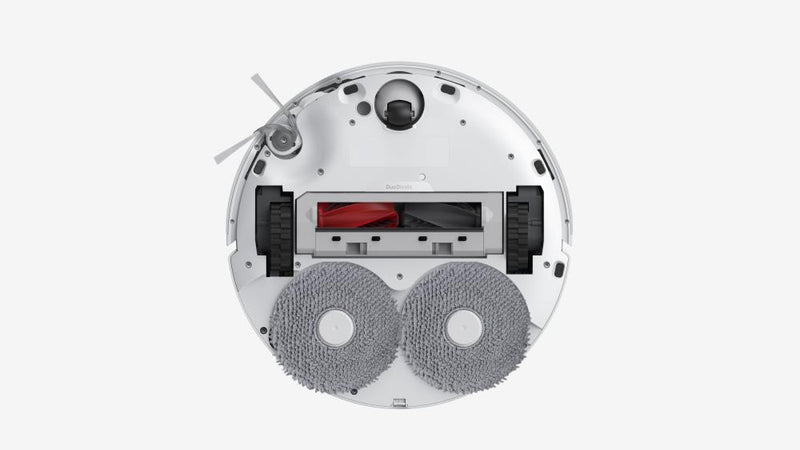 Roborock Qrevo Edge robotizētais putekļsūcējs, 18 500 Pa, sausā un mitrā uzkopšana, LiDAR navigācija, FlexiArm, DuoDivide Anti-Tangle, automātiskā dokstacija, 6400 mAh, balts