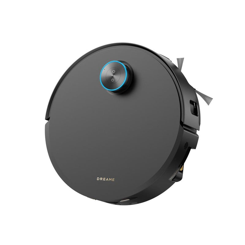 Dreame Aqua10 Ultra Track robotizētais putekļsūcējs ar sauso un mitro uzkopšanu, 25 000 Pa, TrackSync™ rullītis, 45 °C ūdens mazgāšana, VersaLift™ DToF LiDAR, AI šķēršļu atpazīšana, 6400 mAh, melns