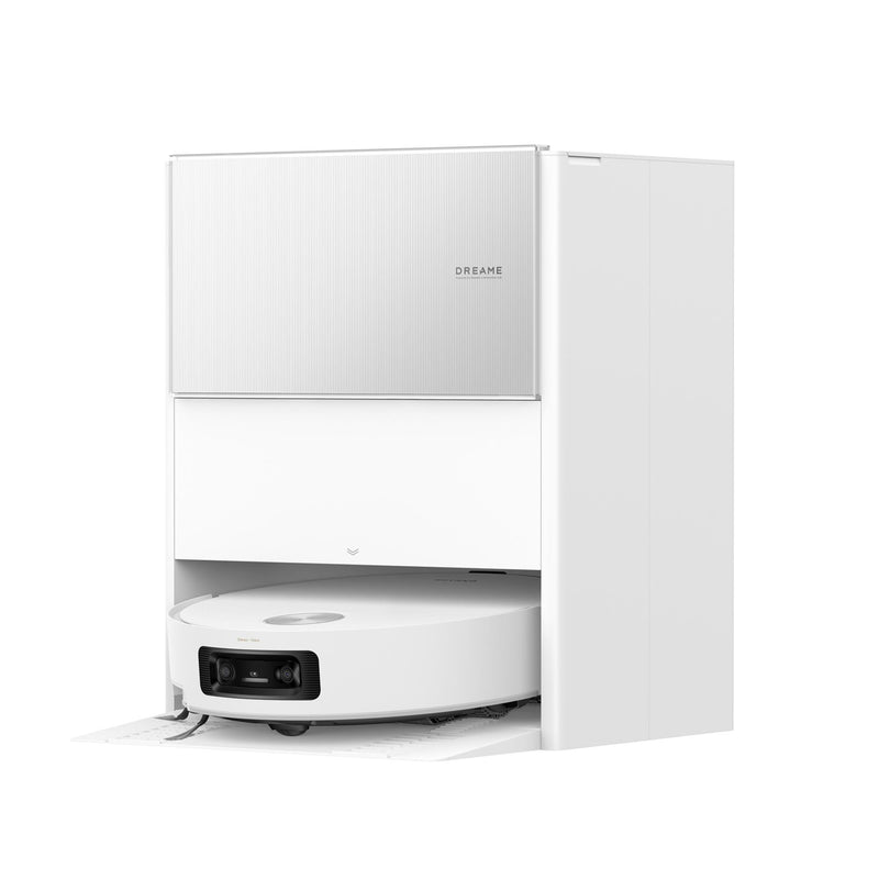 Dreame Aqua10 Ultra Roller robotizētais putekļsūcējs ar sauso un mitro uzkopšanu, 30 000 Pa, AquaRoll™ rullītis, 100 °C mopu mazgāšana, LiDAR navigācija, automātiskā dokstacija, 6400 mAh, balts