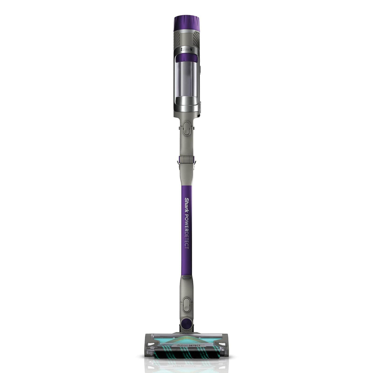 Shark PowerDetect IP1251EUT bezvadu putekļsūcējs pelēkā un violetā krāsā