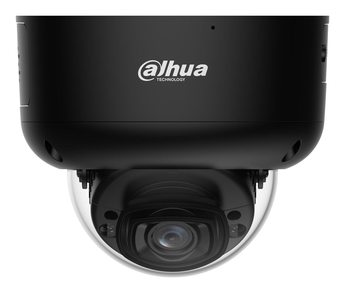 Наружная купольная IP-камера Dahua 6 Мп, 2,8 мм, 109°, WizColor, Smart Dual Light, WDR 130 дБ, WizMind, AcuPick, SMD 4.0, распознавание людей и транспортных средств, 2 микрофона, динамик, microSD до 1 ТБ, PoE+, IP67, IK10, чёрный