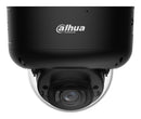 Dahua 6 MP āra kupolveida IP kamera, 2,8 mm, 109°, WizColor, Smart Dual Light, WDR 130 dB, WizMind, AcuPick, SMD 4.0, cilvēku un transportlīdzekļu noteikšana, 2 mikrofoni, skaļrunis, microSD līdz 1 TB, PoE+, IP67, IK10, melna