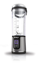 Ninja Blast BC151EUBK, pārnēsājams bezvadu blenderis, 530 ml, USB-C uzlāde, BlastBlade asmens, 7,4 V Li-Ion akumulators, 1 ātrums, melns