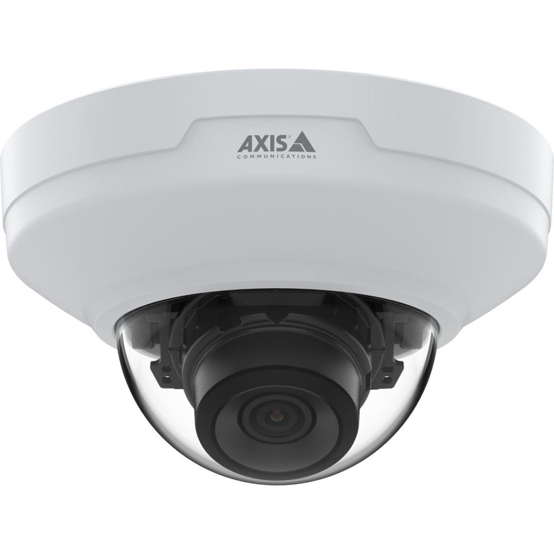 Axis M4218-V 8 MP kupolveida IP kamera, 2,8–8,4 mm, 93–47°, 4K, WDR, digitālā PTZ, 15 kadri/s, microSD, HDMI, PoE, IP42, IK08, balta