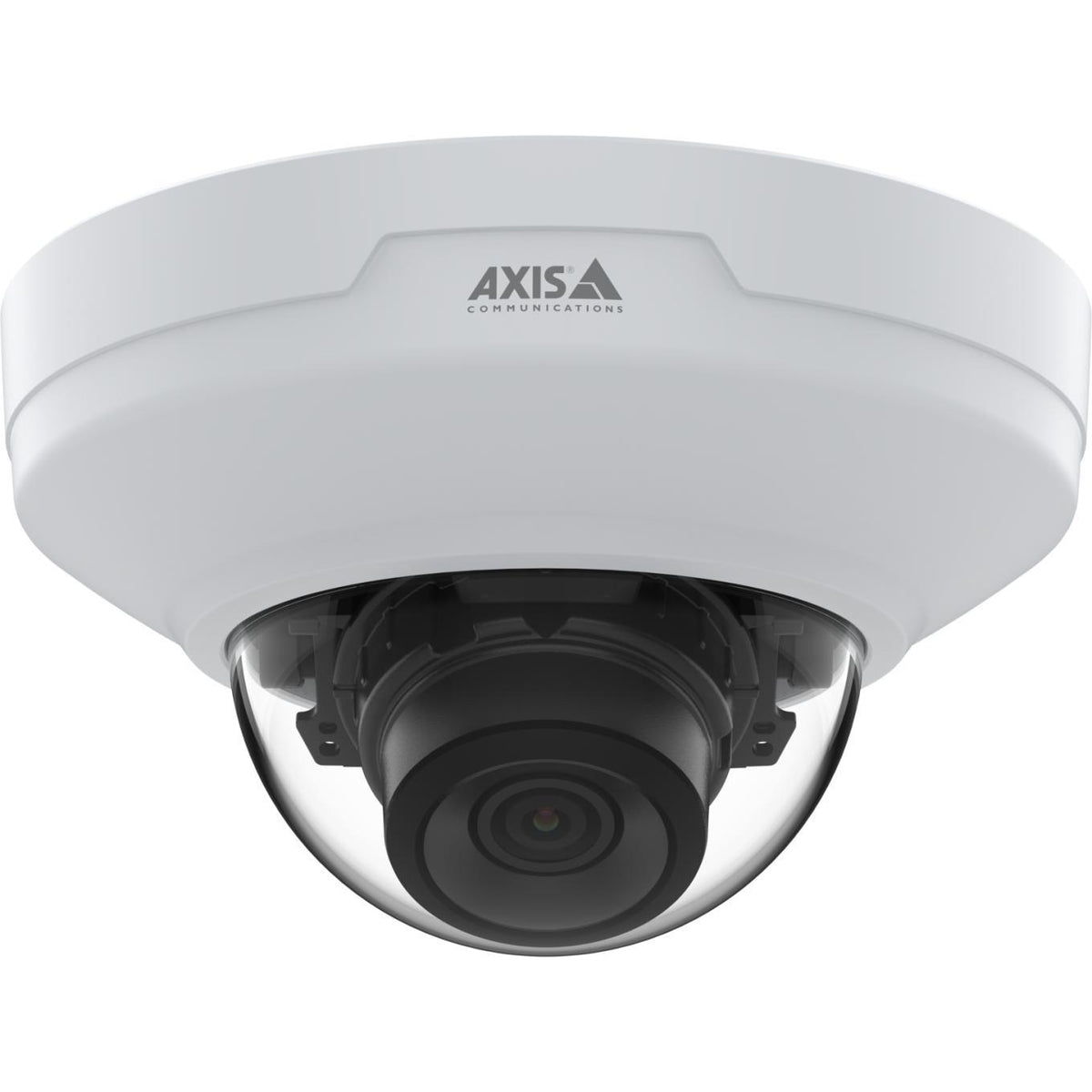 IP-камера Axis M4218-V с разрешением 8 Мп, купольная, 2,8–8,4 мм, 93–47°, 4K, WDR, цифровое PTZ, 15 кадров/с, microSD, HDMI, PoE, IP42, IK08, белого цвета