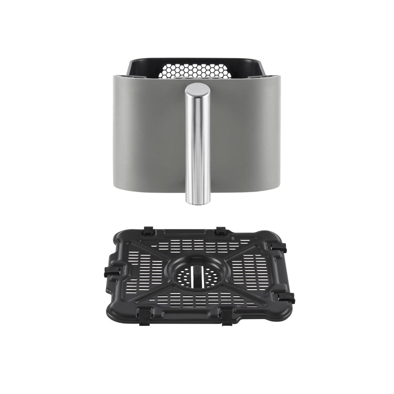 Ninja Double Stack XL SL400EU, 9,5 l karstā gaisa friteris, 2470 W, 2 vertikālas atvilktnes, 6 gatavošanas funkcijas, SYNC un MATCH, pelēks