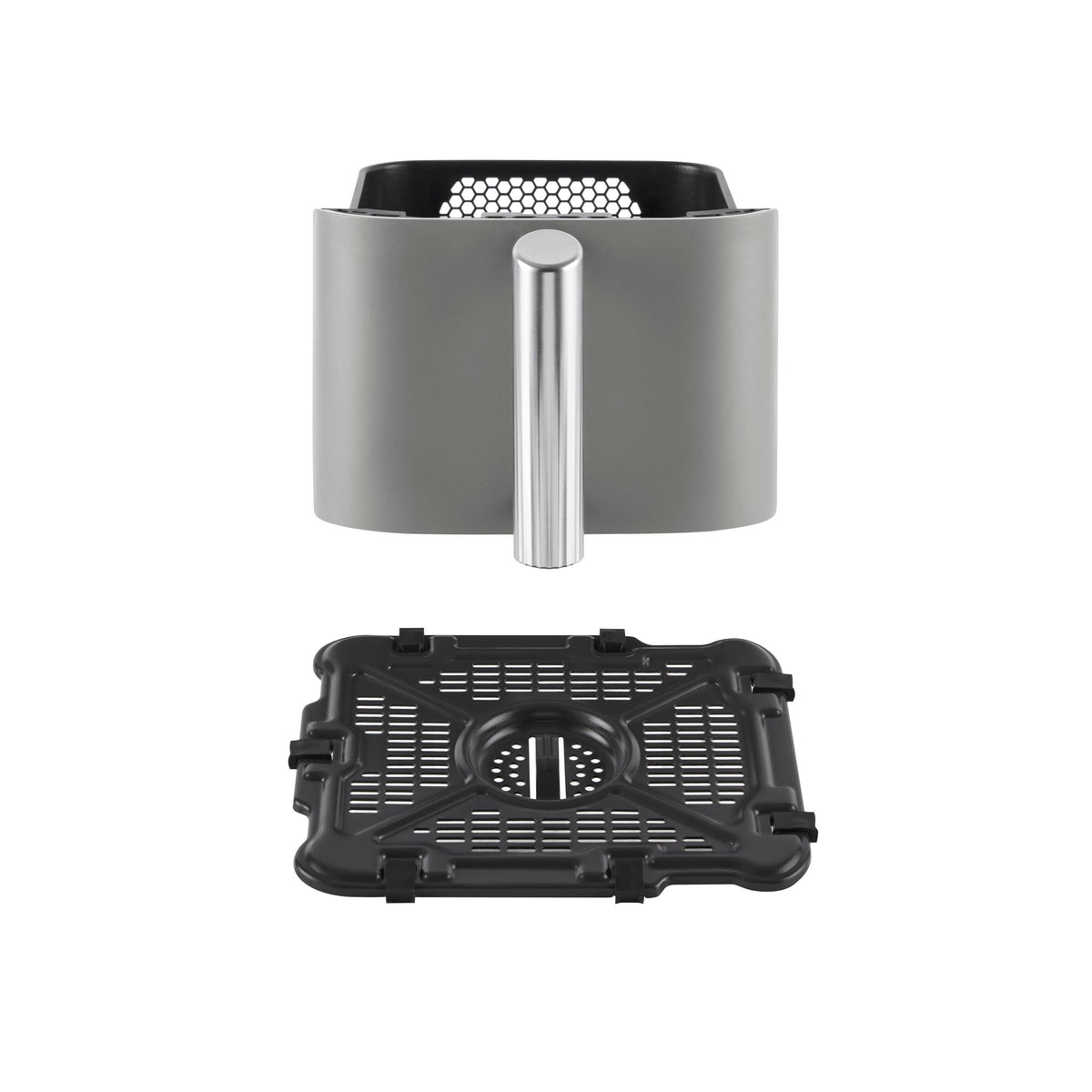 Ninja Double Stack XL SL400EU, 9,5 l karstā gaisa friteris, 2470 W, 2 vertikālas atvilktnes, 6 gatavošanas funkcijas, SYNC un MATCH, pelēks
