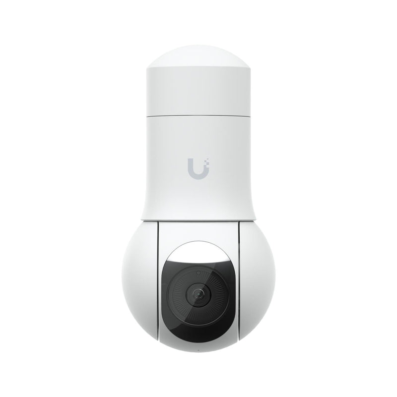 Ubiquiti G5-PTZ 4 MP PTZ IP kamera, 3,42–6,85 mm, 99,7°, 121°, IR nakts redzamība līdz 20 m, 2688 × 1512 px, 4 MP, mikrofons, PoE, IP66, IK04, balta