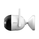 Dahua F2C-LED 2 MP bezvadu āra IP kamera, 2,8 mm, 98° skata leņķis, baltā LED nakts redzamība līdz 30 m, H.265, AI cilvēku noteikšana, mikrofons, microSD līdz 256 GB, IP67