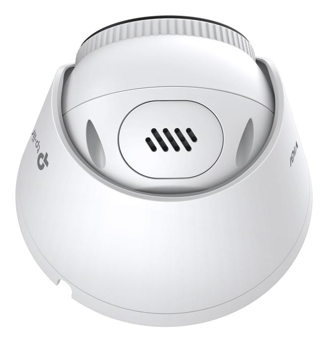 TP-Link VIGI InSight S485 8MP 4K Full-Color turret IP kamera, 4mm, IR/LED 30m, WDR, AI, aktīvā aizsardzība, 2 virzienu audio, PoE, microSD, IP67