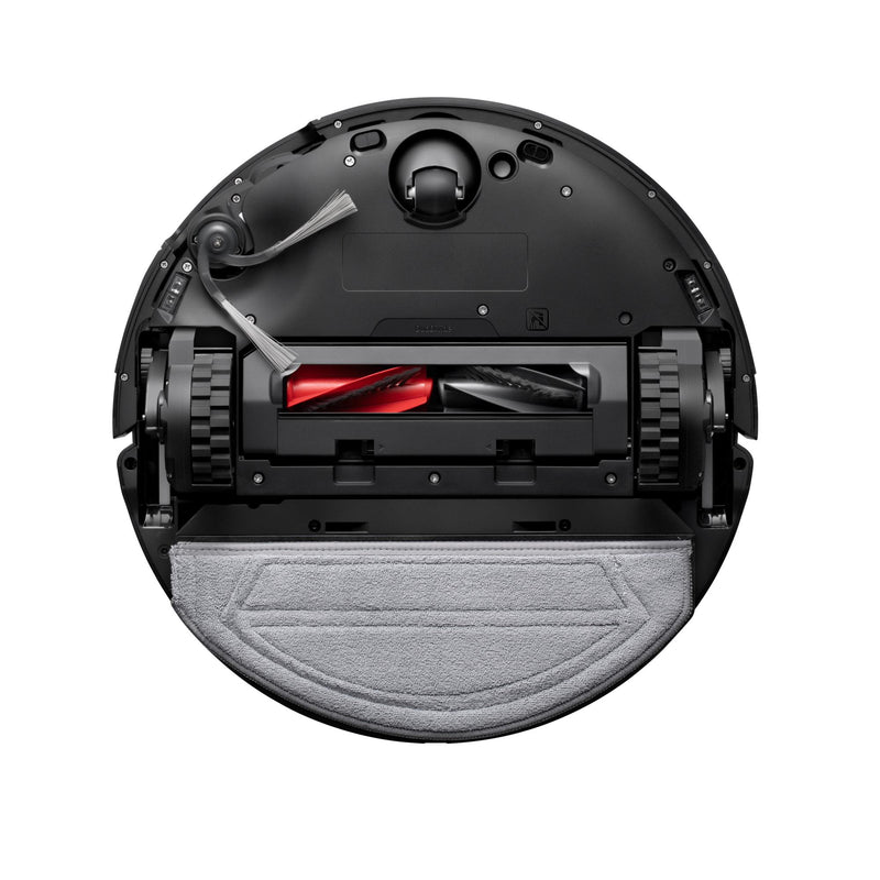 Roborock Saros 20 Sonic robotizētais putekļsūcējs, 36 000 Pa, sausā un mitrā uzkopšana, 3D navigācija, automātiskā dokstacija, 6400 mAh, melns