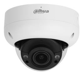 Dahua 5 MP āra kupolveida IP kamera, 2,7–13,5 mm, 114–32°, motorizēts vari-fokāls objektīvs, IR nakts redzamība līdz 40 m, WDR 120 dB, WizSense, SMD 4.0, cilvēku un transportlīdzekļu noteikšana, mikrofons, microSD līdz 256 GB, PoE, IP67, IK10