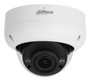 Dahua 5 MP āra kupolveida IP kamera, 2,7–13,5 mm, 114–32°, motorizēts vari-fokāls objektīvs, IR nakts redzamība līdz 40 m, WDR 120 dB, WizSense, SMD 4.0, cilvēku un transportlīdzekļu noteikšana, mikrofons, microSD līdz 256 GB, PoE, IP67, IK10