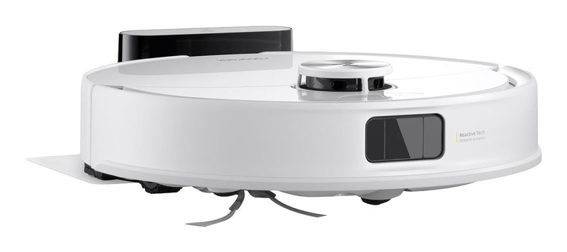 Roborock Q10 VF robotizētais putekļsūcējs, 10 000 Pa, sausā un mitrā uzkopšana, PreciSense LiDAR, vibrējošs VibraRise mops, Dual Anti-Tangle, 5200 mAh, balts