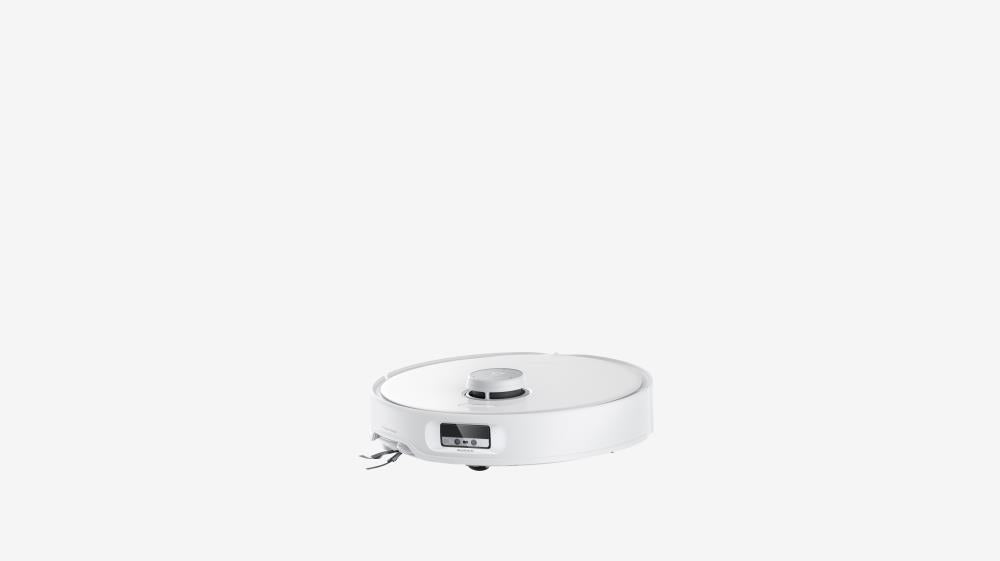Роботизированный пылесос Roborock Qrevo Edge, 18 500 Па, сухая и влажная уборка, навигация по LiDAR, FlexiArm, система DuoDivide Anti-Tangle, автоматическая док-станция, 6400 мА·ч, белый