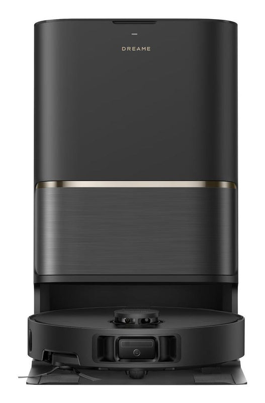 Dreame L50 Ultra AE robotizētais putekļsūcējs, 28 000 Pa, sausā un mitrā uzkopšana, 100 °C mopu mazgāšana, TriCut Brush 3.0, AI navigācija, PowerDock, 5200 mAh, melns