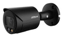 Dahua IPC-HFW2849S-S-IL-0280B-B 8 MP āra IP kamera, 2,8 mm, 111°, Smart Dual Light, IR un silti balta gaisma līdz 30 m, H.265, cilvēku un transportlīdzekļu noteikšana, mikrofons, PoE, IP67, melna