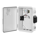 VEVOR elektriskā sadales kārba IP65, 360 x 275 x 150 mm, ABS korpuss ar termostatu, ventilatoru, montāžas plāksni un kabeļu ievadiem, lietošanai telpās un ārā