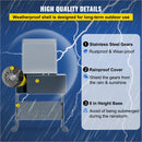 VEVOR bīdāmo vārtu automātiskais atvērējs AC600, līdz 600 kg slodze, 13 m/min ātrums, komplektā 2 tālvadības pultis, pamata modelis