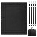 Smagās kravas tīkls 305 × 267 cm ar regulējamām sprādzēm un S-āķiem