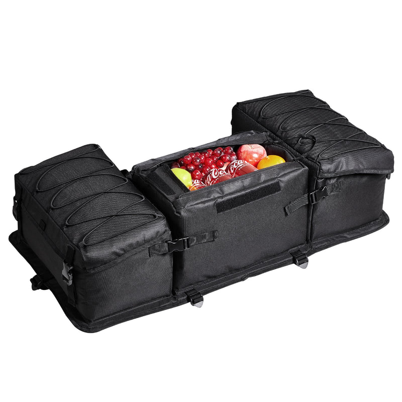 VEVOR 50 L ATV aizmugures glabāšanas soma no 600D oksforda auduma ar sūkļa polsterējumu