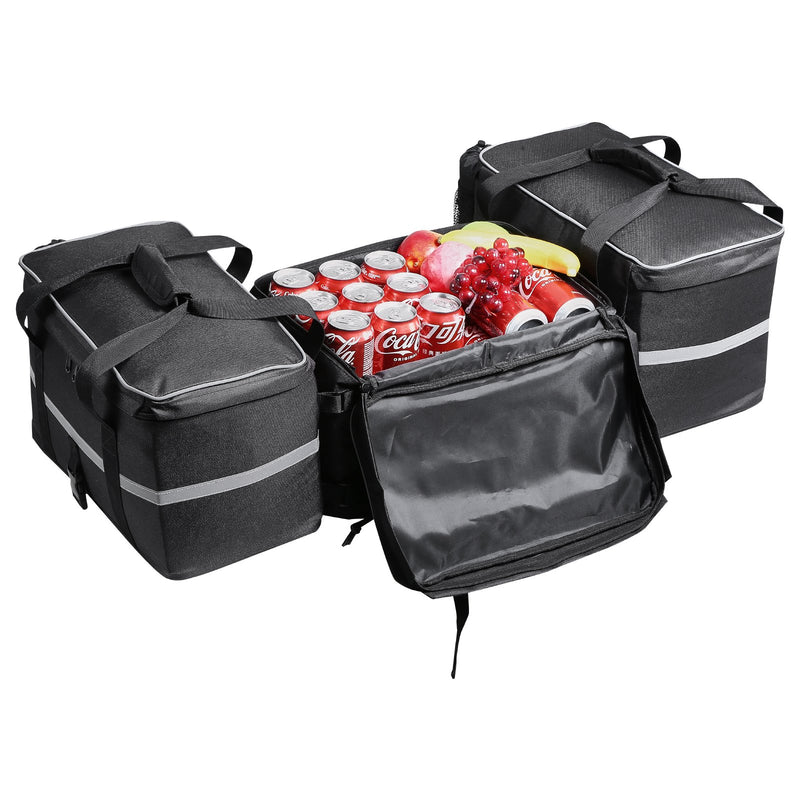 VEVOR 54 L ATV aizmugures kravas soma ar 16 L termo somu un ūdensnecaurlaidīgu pārsegu