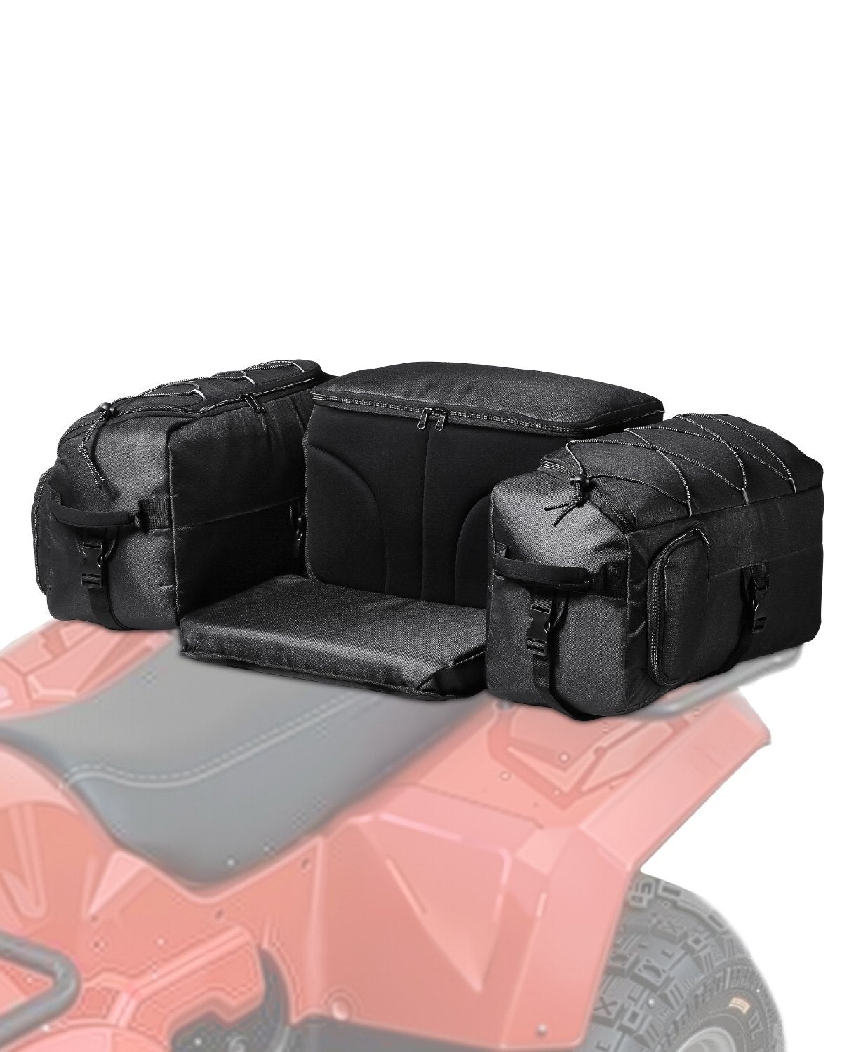 VEVOR 74 L ATV Rear Bag with 600D Oxford Fabric and Foam Padding