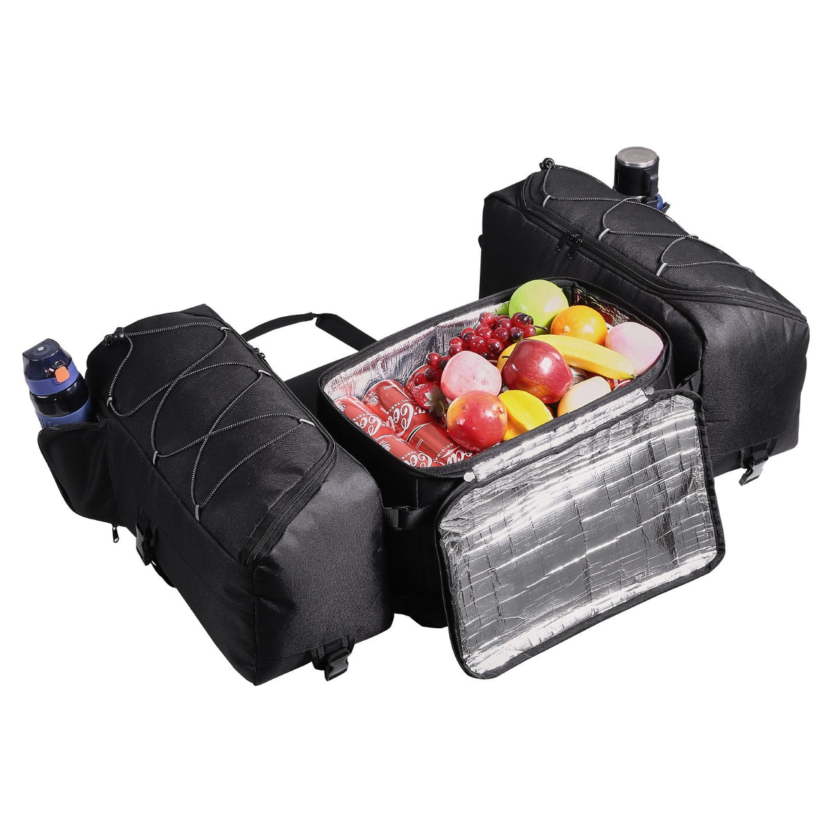 VEVOR 74 L ATV Rear Bag with 600D Oxford Fabric and Foam Padding