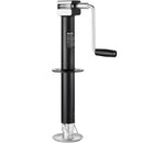 VEVOR A veida piekabes domkrats 2267 kg ar 381 mm vertikālo gaitu, piekabes pacelšanas domkrats ar regulējamu 7 līmeņu nolaižamo balstu un urbjmašīnas adapteri, saderīgs ar bezvadu urbjmašīnām, piemērots kemperu, saimniecības un jahtu piekabēm