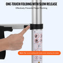 VEVOR teleskopiskās izbīdāmās kāpnes, 5 m, A-veida ar stabilizējošo stieni, piemērotas kemperiem, 170 kg slodze