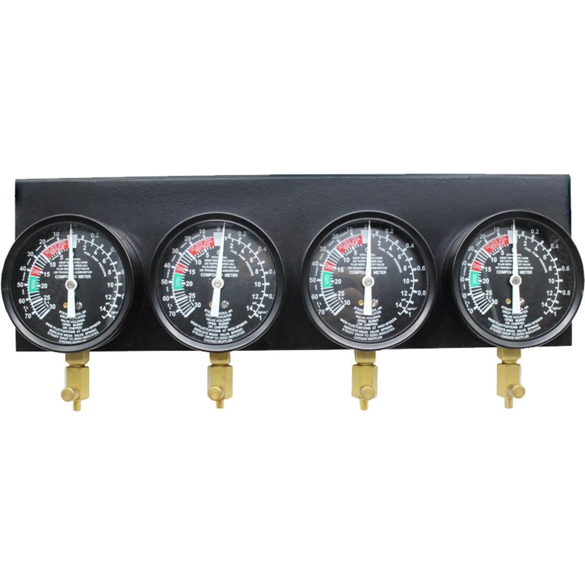 VEVOR Fuel Vacuum Carburettor Synchronisation Gauge Kit with Manometers and Rubber Hoses