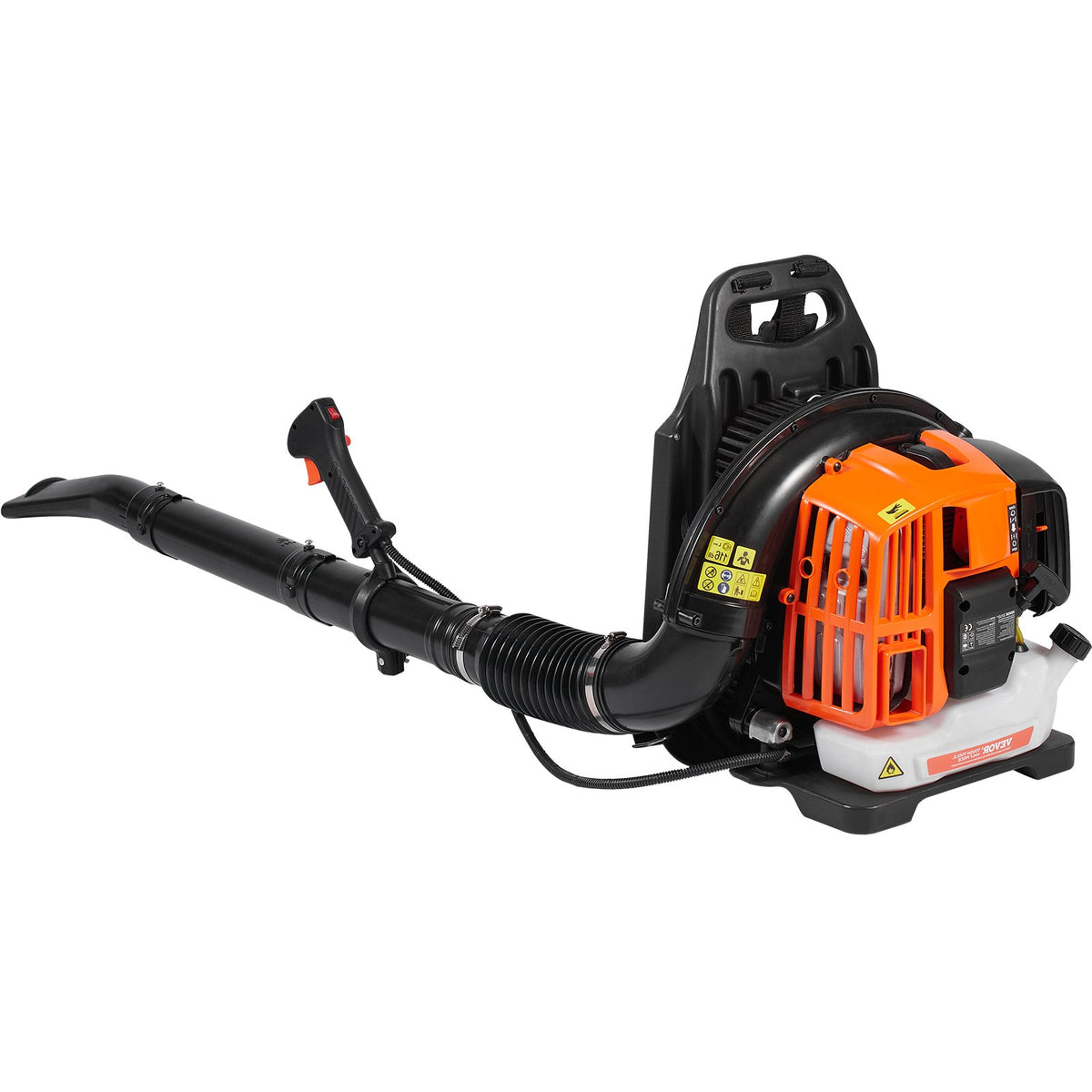 VEVOR Backpack Petrol Leaf Blower 52 cm³, 2-Stroke, 815 m³/h, 282 km/h