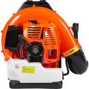 VEVOR mugursomas lapu pūtējs, 79 cm³ 2-taktu benzīna dzinējs, gaisa plūsma 26,3 m³/min, gaisa ātrums 296 km/h