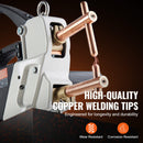 VEVOR pārnēsājamais punktmetināšanas aparāts, 9,2 kVA jauda, 4/25 collu metināšanas biezums, rokas metināšanas uzgalis lokšņu metālam – oglekļa tēraudam, nerūsējošajam tēraudam, alumīnija loksnēm