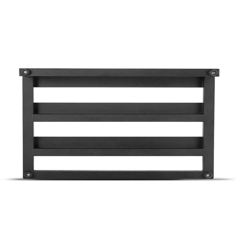 VEVOR ģitāras pedāļu dēlis, 50,8 × 27,9 cm, alumīnija sakausējums, 1 kg, ar somu, siksnām un stiprinājumiem, paredzēts 10–12 pedāļiem