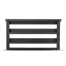 VEVOR ģitāras pedāļu dēlis, 50,8 × 27,9 cm, alumīnija sakausējums, 1 kg, ar somu, siksnām un stiprinājumiem, paredzēts 10–12 pedāļiem