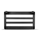 VEVOR saliekams ģitāras pedāļu dēlis, 50,8 × 27,9 cm, alumīnija sakausējums, 1,2 kg, ar somu, siksnām un Velcro, paredzēts 10–12 pedāļiem