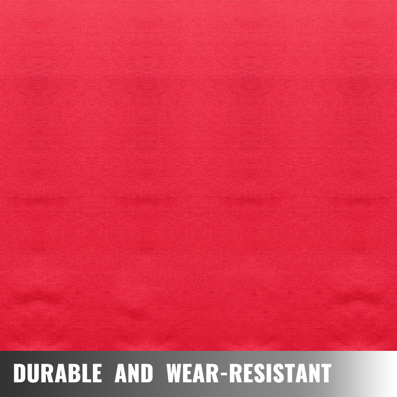 VEVOR 228 x 228 x 200 cm 3 personu zemledus makšķerēšanas telts ar noņemamu ventilācijas logu un  pārnēsāšanas somu, sarkanā krāsā