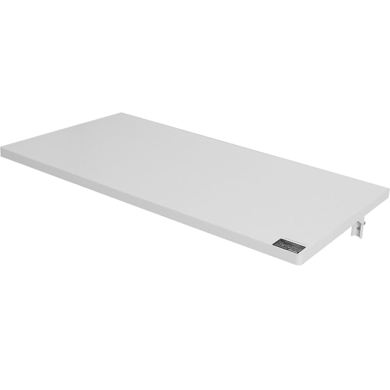 VEVOR pie sienas stiprināms salokāms galds, 900 × 500 mm, ar metāla kronšteinu, nolaižams galds kompaktām telpām, piemērots mājas birojam, ēdamzonai, veļas telpai, virtuvei un bāram, balts