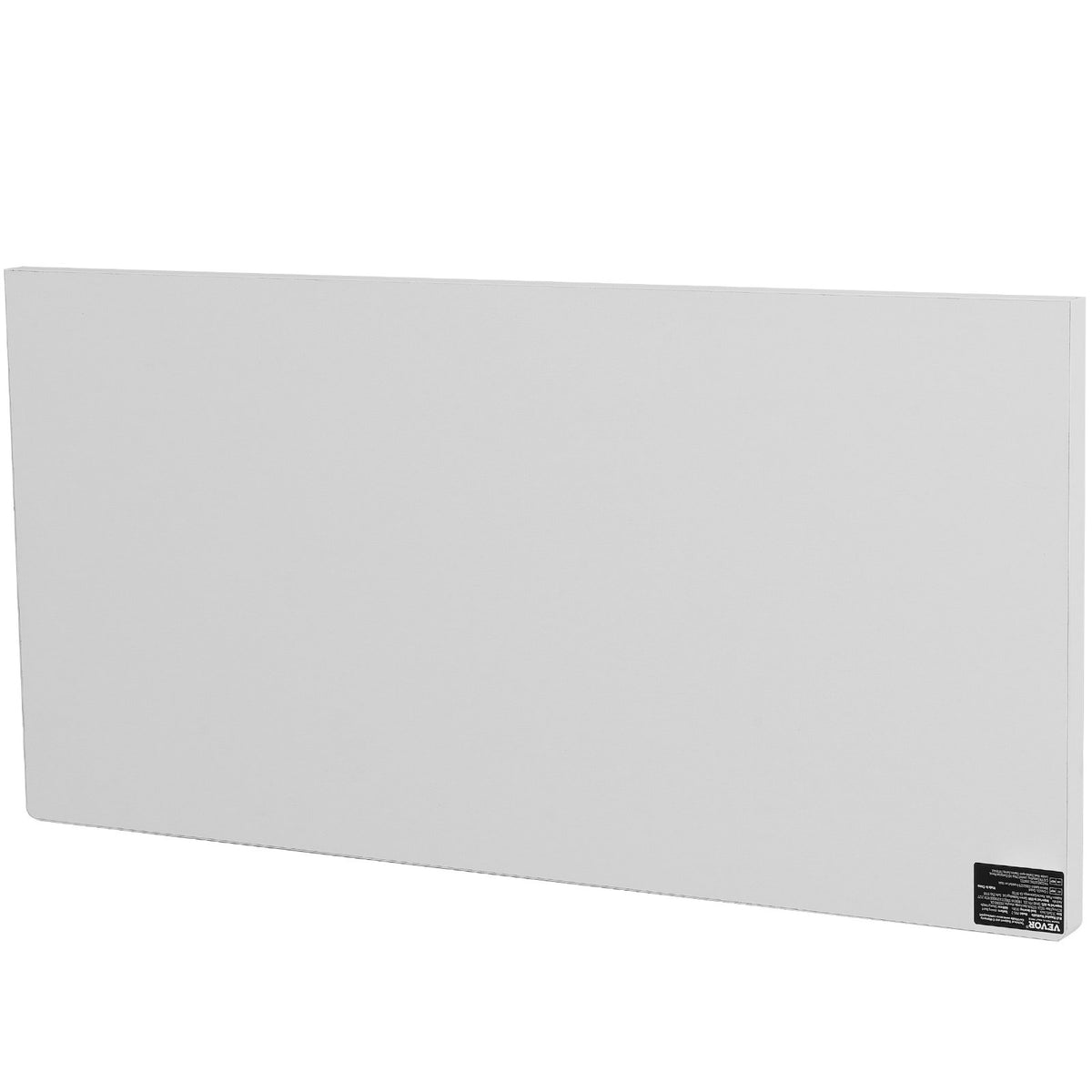 VEVOR pie sienas stiprināms salokāms galds, 800 × 400 mm, ar metāla kronšteinu, nolaižams galds kompaktām telpām, piemērots mājas birojam, ēdamzonai, veļas telpai, virtuvei un bāram, balts