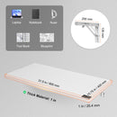 VEVOR sienas salokāms peldošs galdiņš 800 × 400 mm, mājai vai birojam