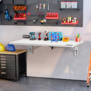 VEVOR sienas salokāms peldošs galdiņš 800 × 400 mm, mājai vai birojam