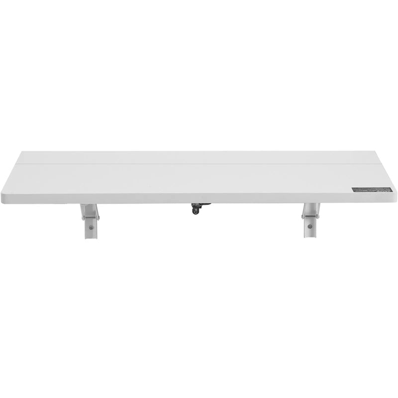 VEVOR pie sienas stiprināms nolokāms galds, 800 × 600 mm, portatīvajam datoram, mājas birojam