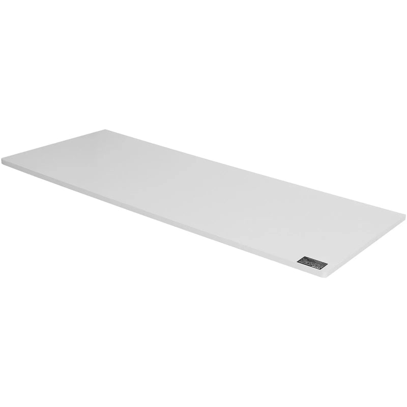 VEVOR pie sienas stiprināms salokāms galds 110 × 46 cm ar metāla kronšteinu, balta krāsa, piemērots mazām telpām — mājas birojam, ēdamzonai, veļas telpai, virtuvei vai bāram