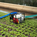 VEVOR sūkšanas šļūteņu komplekts ūdens sūkņiem, 51 mm × 15,2 m zilā skalošanas šļūtene, 6,1 m zaļā sūkšanas šļūtene, tērauda apaļo atveru filtrs, Camlock savienojumi, skavas un Cam & Groove adapteris, daudzfunkcionālai lietošanai