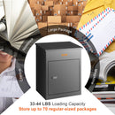 VEVOR āra sūtījumu kaste ar kodētu slēdzeni, 44 cm