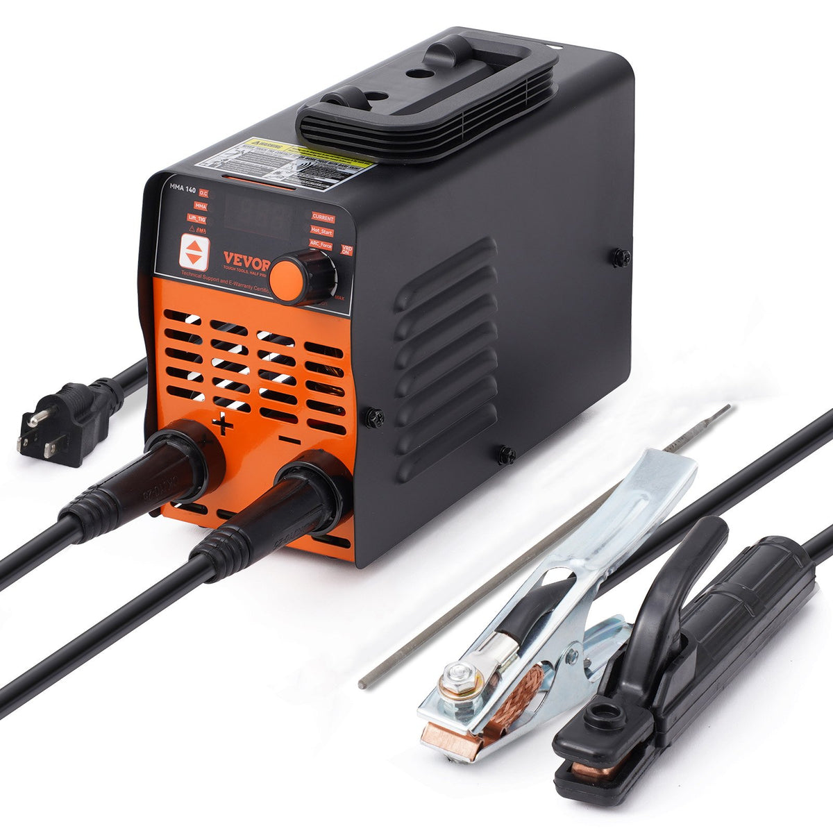 VEVOR ARC Electrode Welding Machine 140 A 2 in 1 – Stick and Lift TIG, 220 V, Hot Start
