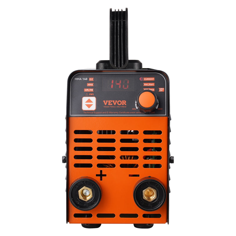 VEVOR ARC elektrodu metināšanas aparāts 220 V 140 A 2-in-1 Stick / Lift TIG ar karsto startu