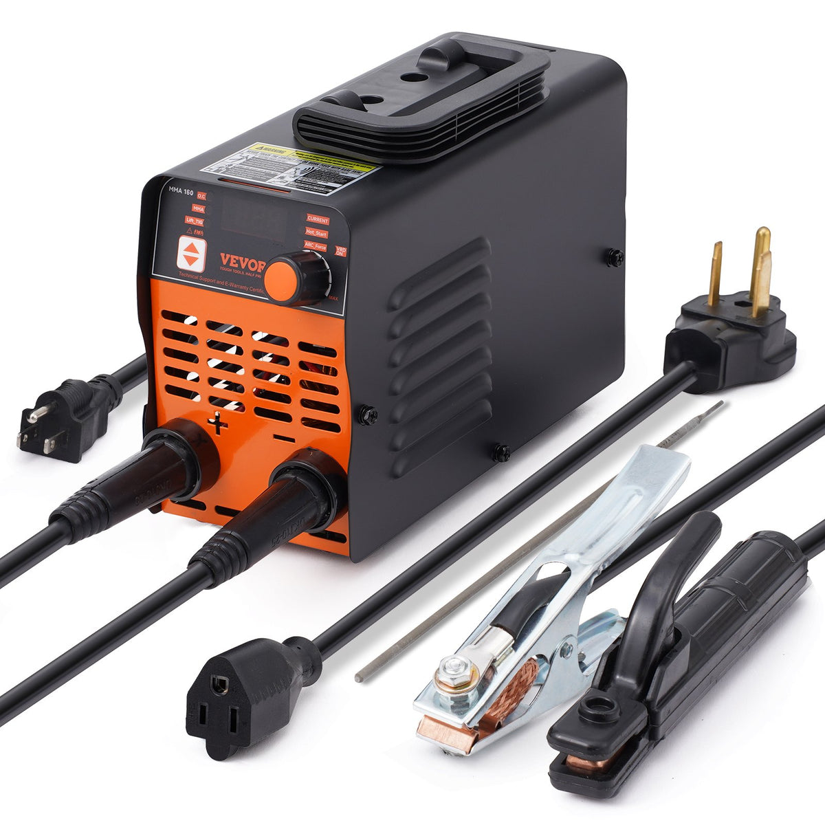 VEVOR ARC Electrode Welding Machine 160 A 2 in 1 – Stick and Lift TIG, 220 V, Hot Start