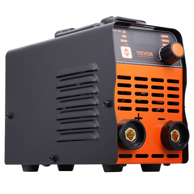 VEVOR ARC elektrodu metināšanas aparāts 220 V 160 A 2-in-1 ar Lift TIG funkciju un karsto startu